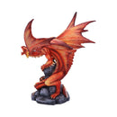 NEMESIS NOW ADULT FIRE DRAGON (AS) 24.5CM 801269131876