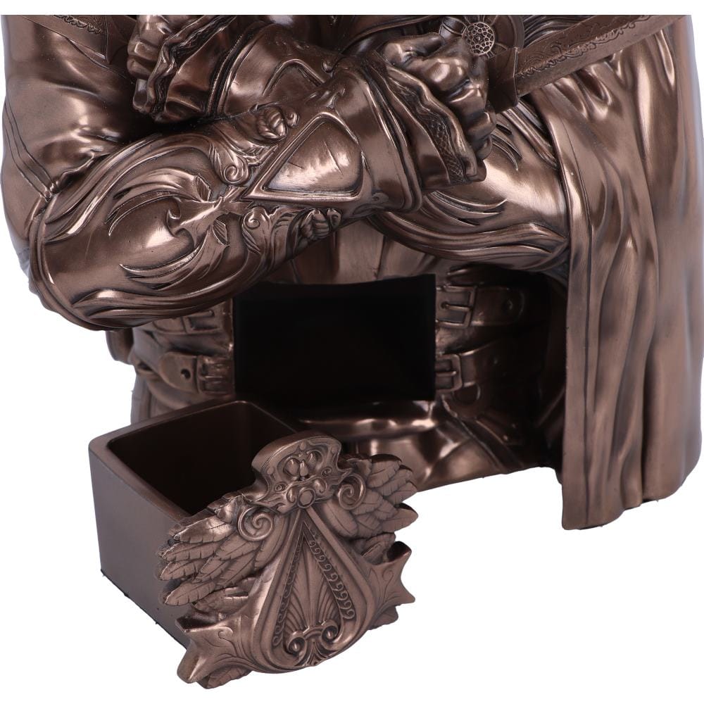 NEMESIS NOW ASSASSIN'S CREED® EZIO BUST BOX BRONZE 30CM 801269150686