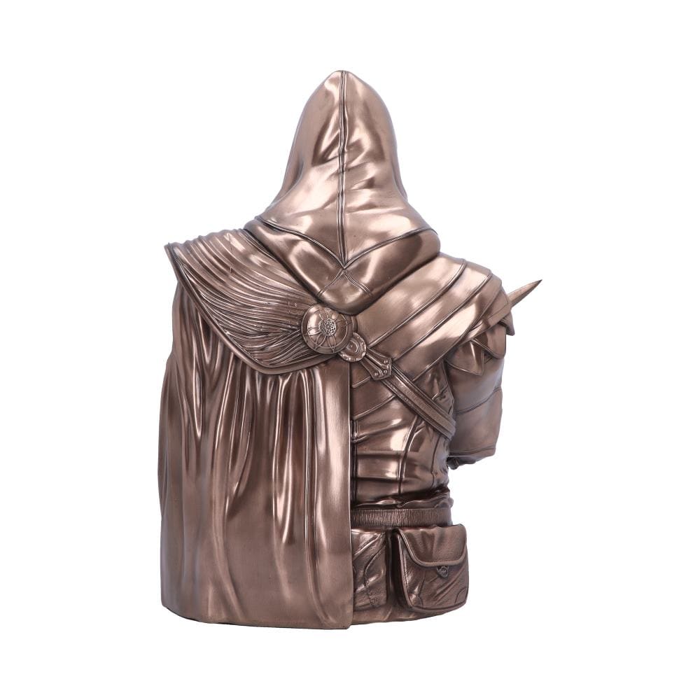 NEMESIS NOW ASSASSIN'S CREED® EZIO BUST BOX BRONZE 30CM 801269150686