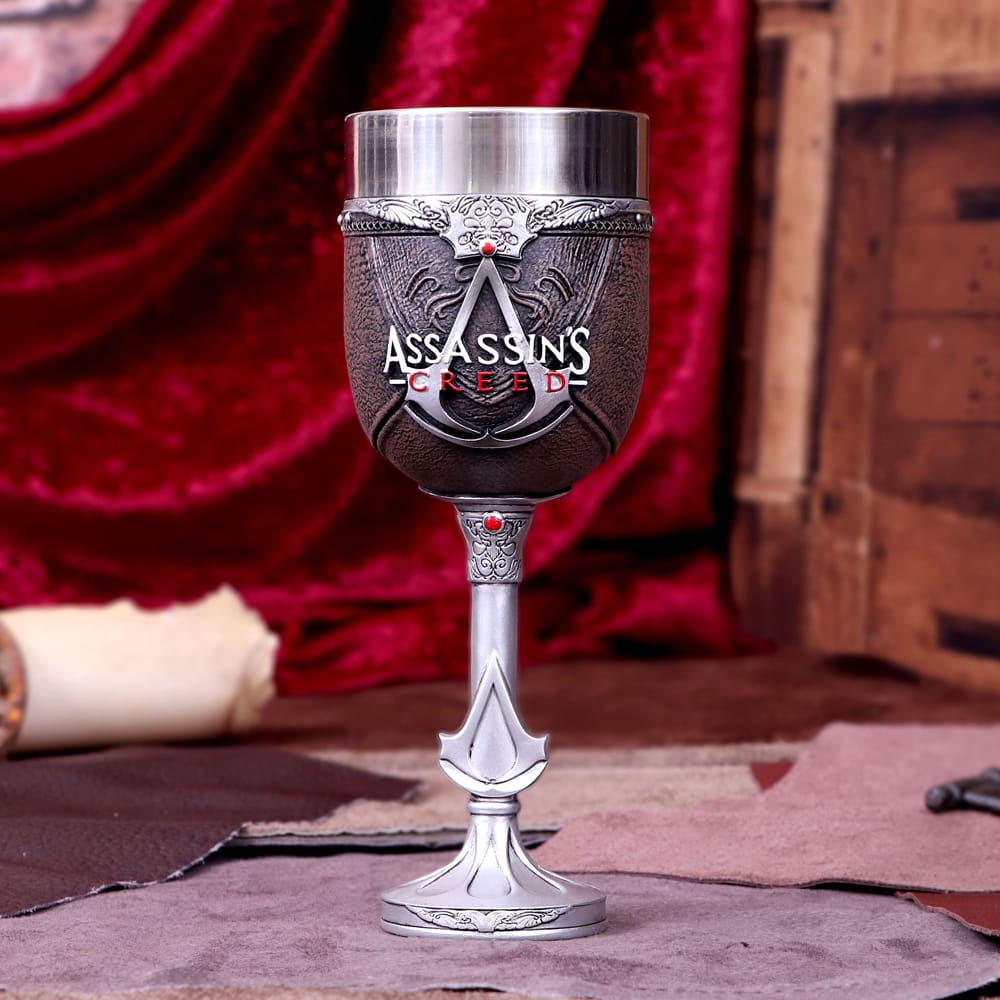 NEMESIS NOW ASSASSIN’S CREED GOBLET OF THE BROTHERHOOD 20.5CM 801269140823