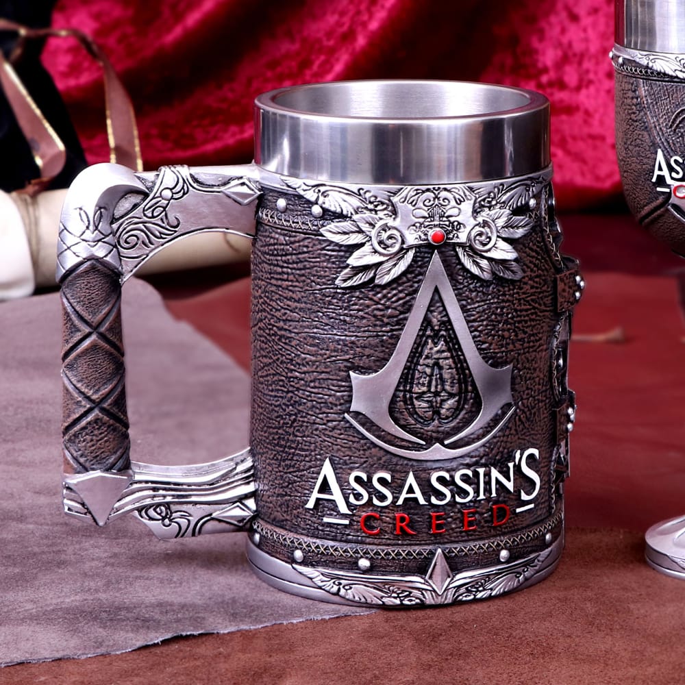 NEMESIS NOW ASSASSIN’S CREED TANKARD OF THE BROTHERHOOD 15.5CM 801269140830