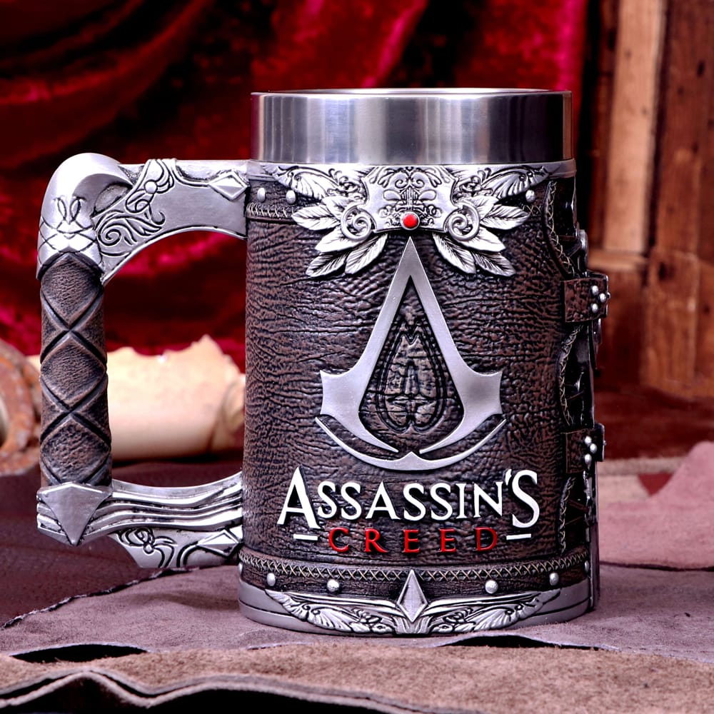NEMESIS NOW ASSASSIN’S CREED TANKARD OF THE BROTHERHOOD 15.5CM 801269140830
