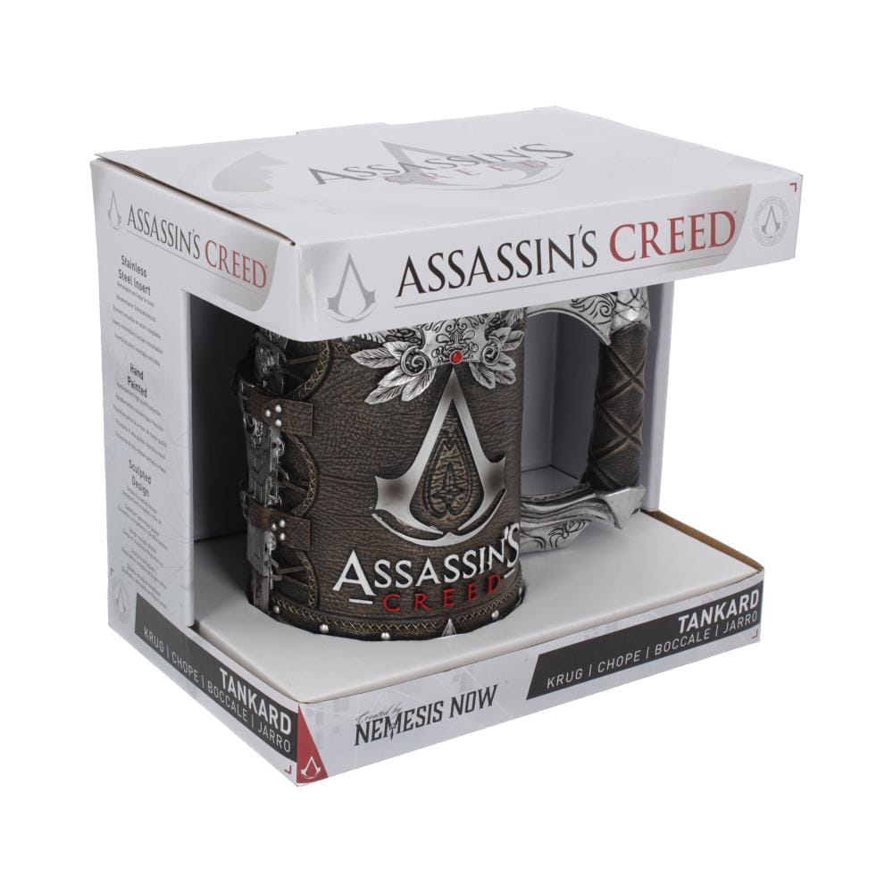 NEMESIS NOW ASSASSIN’S CREED TANKARD OF THE BROTHERHOOD 15.5CM 801269140830