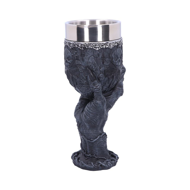 NEMESIS NOW BAPHOMET'S GRASP GOBLET 18CM 801269138356