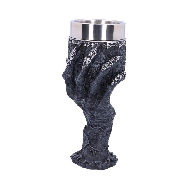 NEMESIS NOW BAPHOMET'S GRASP GOBLET 18CM 801269138356