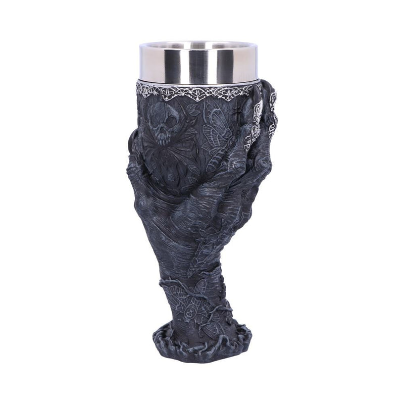 NEMESIS NOW BAPHOMET'S GRASP GOBLET 18CM 801269138356