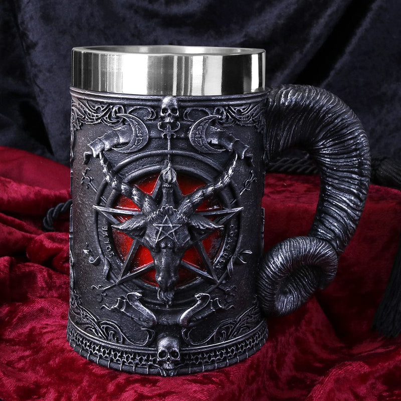 NEMESIS NOW BAPHOMET TANKARD 16,5CM 801269133276