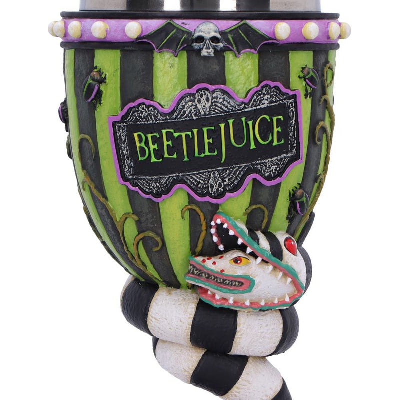 NEMESIS NOW BEETLEJUICE GOBLET 801269158729