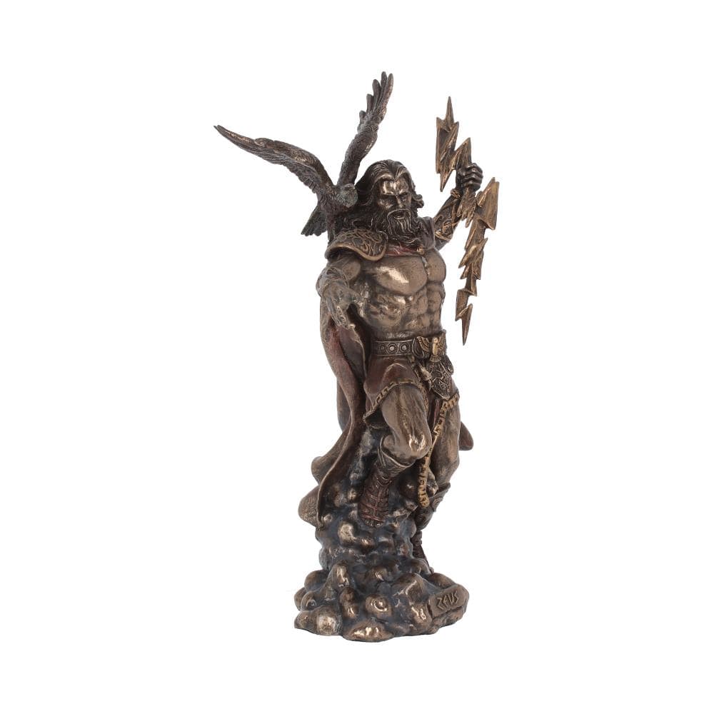 NEMESIS NOW BRONZED ZEUS 30CM 801269110895
