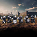 NEMESIS NOW CAT CRUSADERS (SET OF 6) 801269156336