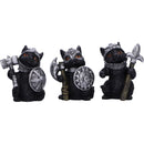 NEMESIS NOW CAT CRUSADERS (SET OF 6) 801269156336