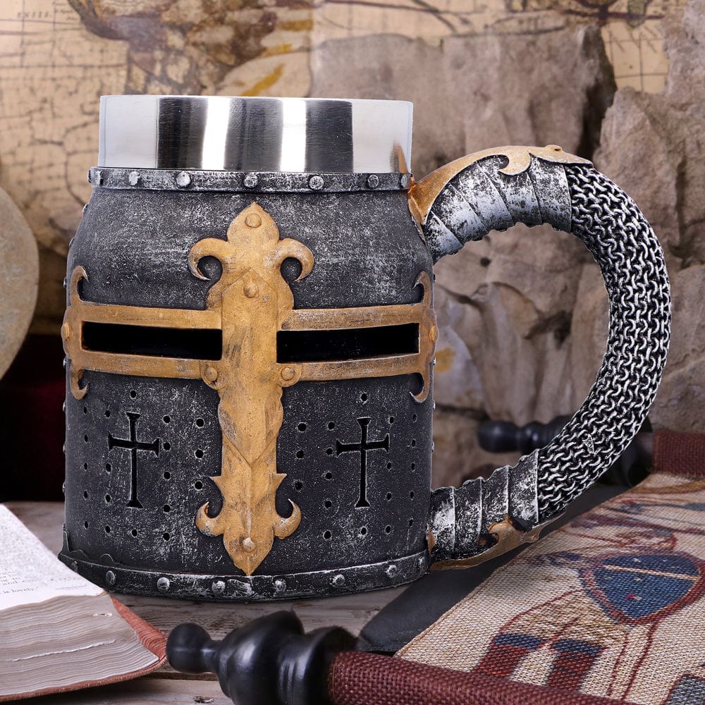 NEMESIS NOW CRUSADER TANKARD 17CM 801269109530