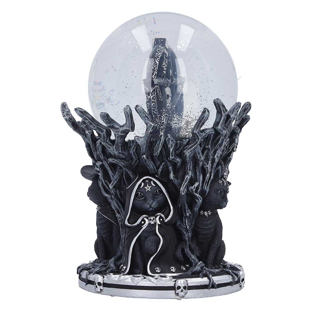 NEMESIS NOW CULT CUTIES CIRCLE OF MISCHIEF SNOW GLOBE 18CM 801269160159