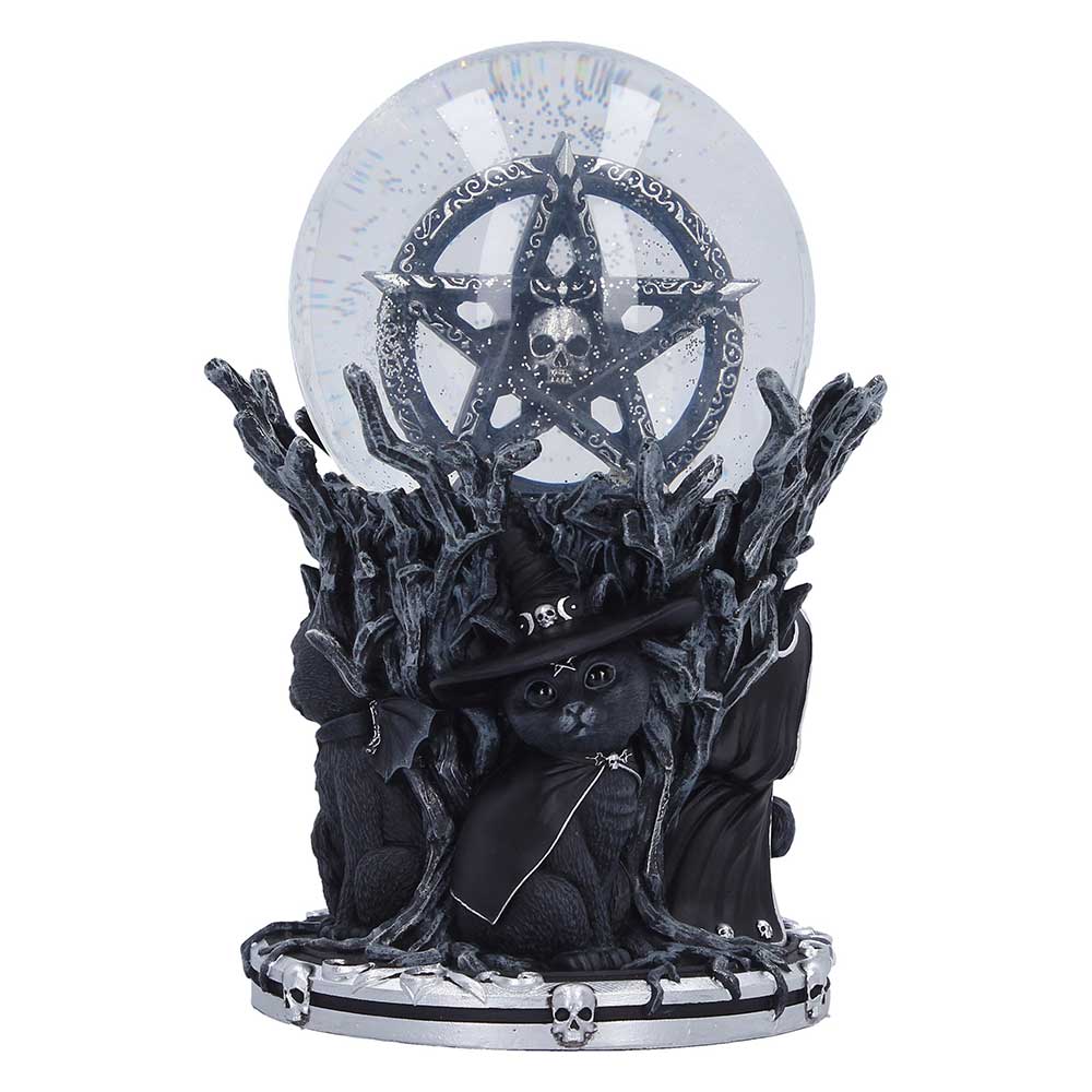 NEMESIS NOW CULT CUTIES CIRCLE OF MISCHIEF SNOW GLOBE 18CM 801269160159