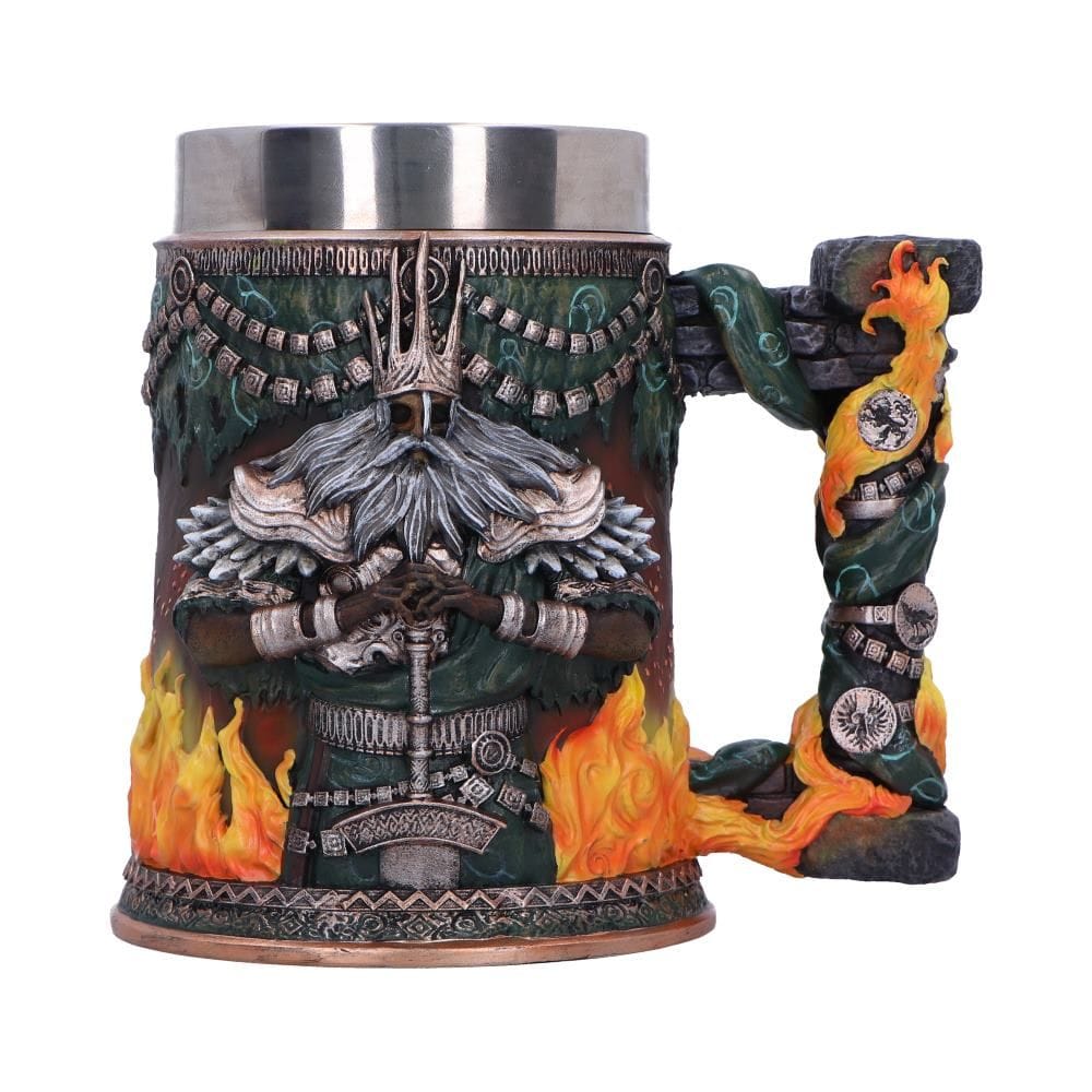 NEMESIS NOW DARK SOULS GWYN TANKARD 17CM 801269159788