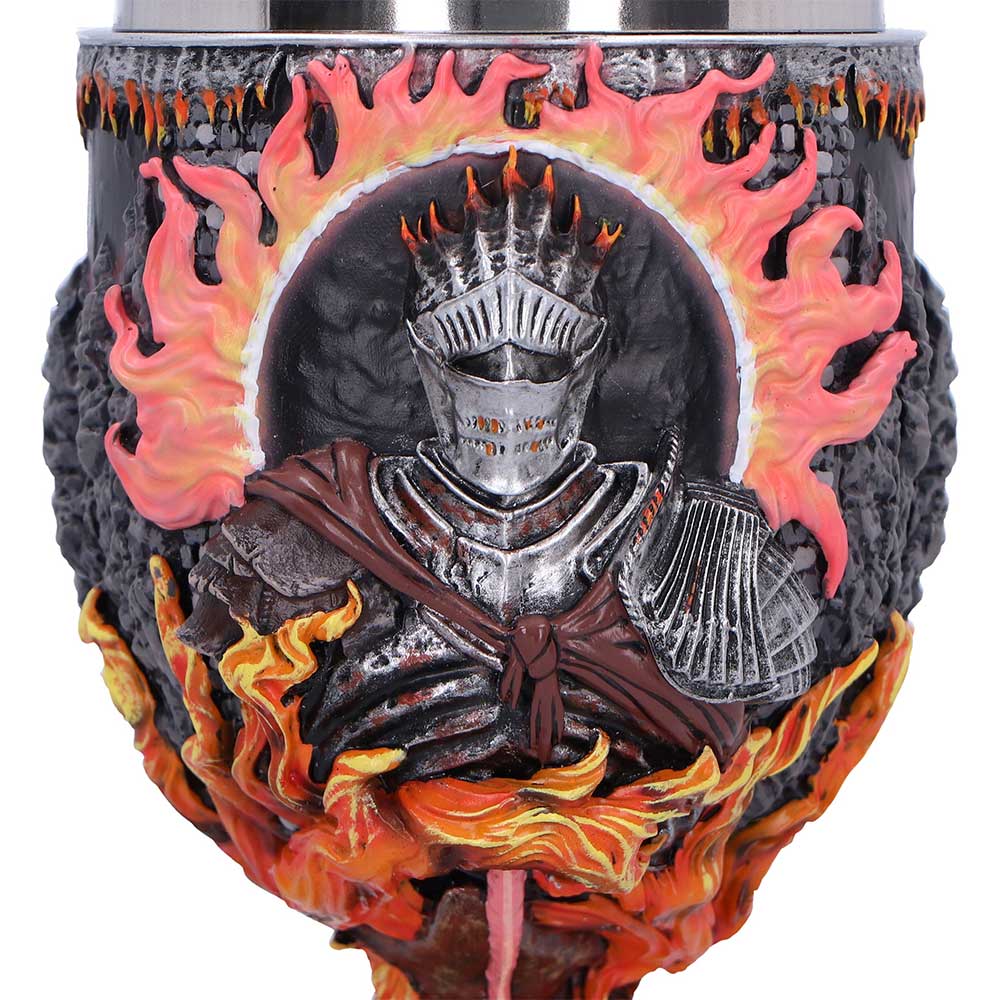 NEMESIS NOW DARK SOULS SOUL OF CINDER GOBLET 19.6CM 801269160609