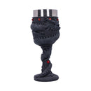 NEMESIS NOW DRAGON COIL GOBLET 20CM 801269110727