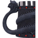 NEMESIS NOW DRAGON COIL TANKARD 16CM 801269146122