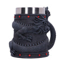 NEMESIS NOW DRAGON COIL TANKARD 16CM 801269146122