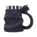 NEMESIS NOW DRAGON COIL TANKARD 16CM 801269146122