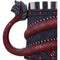 NEMESIS NOW DRAGON COIL TANKARD RED 16CM 801269146139