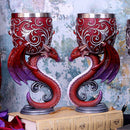 NEMESIS NOW DRAGONS DEVOTION GOBLETS 18.5CM (SET OF 2) 801269138790
