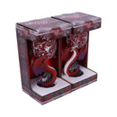 NEMESIS NOW DRAGONS DEVOTION GOBLETS 18.5CM (SET OF 2) 801269138790