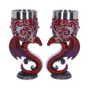 NEMESIS NOW DRAGONS DEVOTION GOBLETS 18.5CM (SET OF 2) 801269138790