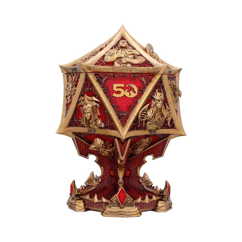 NEMESIS NOW DUNGEONS & DRAGONS 50TH ANNIVERSARY COLLECTORS BOX 26CM 801269160326
