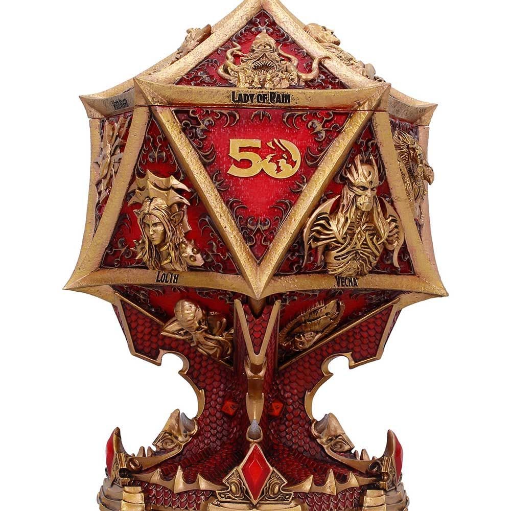 NEMESIS NOW DUNGEONS & DRAGONS 50TH ANNIVERSARY COLLECTORS BOX 26CM - DAMAGED BOX 3200000004788