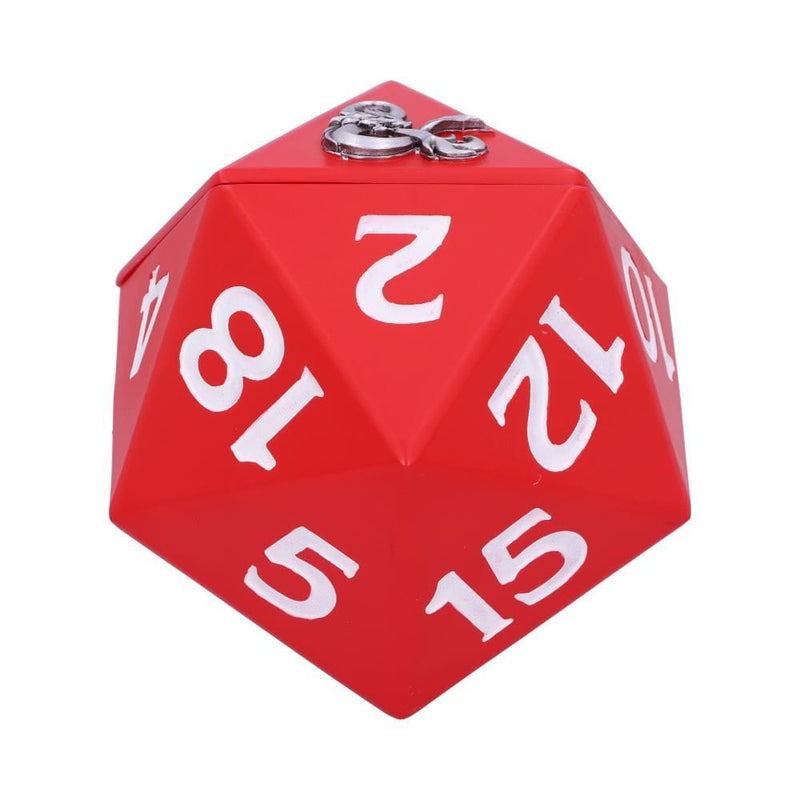 NEMESIS NOW DUNGEONS & DRAGONS D20 DICE BOX 13.5CM 801269143329
