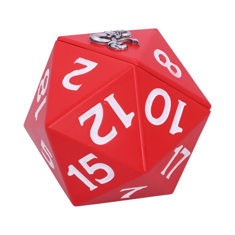 NEMESIS NOW DUNGEONS & DRAGONS D20 DICE BOX 13.5CM 801269143329