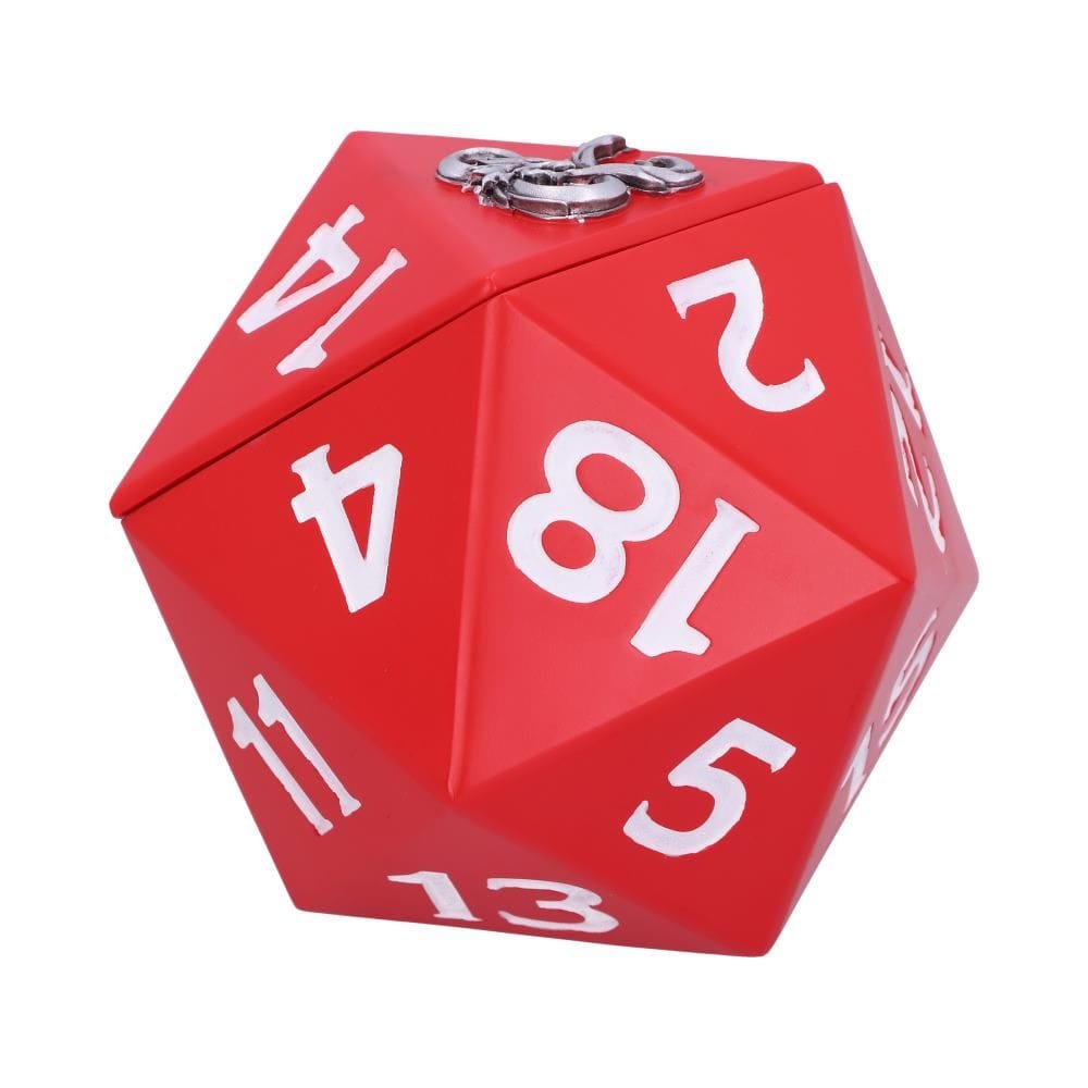 NEMESIS NOW DUNGEONS & DRAGONS D20 DICE BOX 13.5CM 801269143329