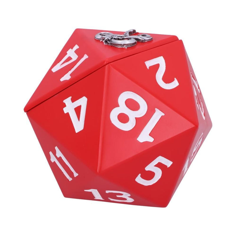 NEMESIS NOW DUNGEONS & DRAGONS D20 DICE BOX 13.5CM 801269143329