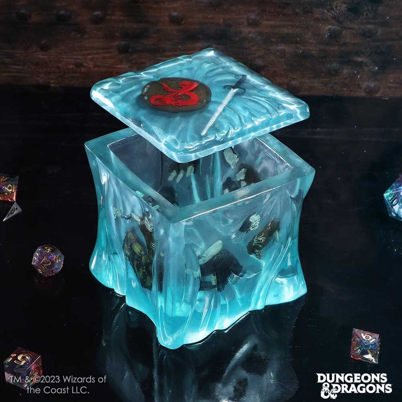 NEMESIS NOW DUNGEONS & DRAGONS GELATINOUS CUBE DICE BOX 11.5CM 801269152833