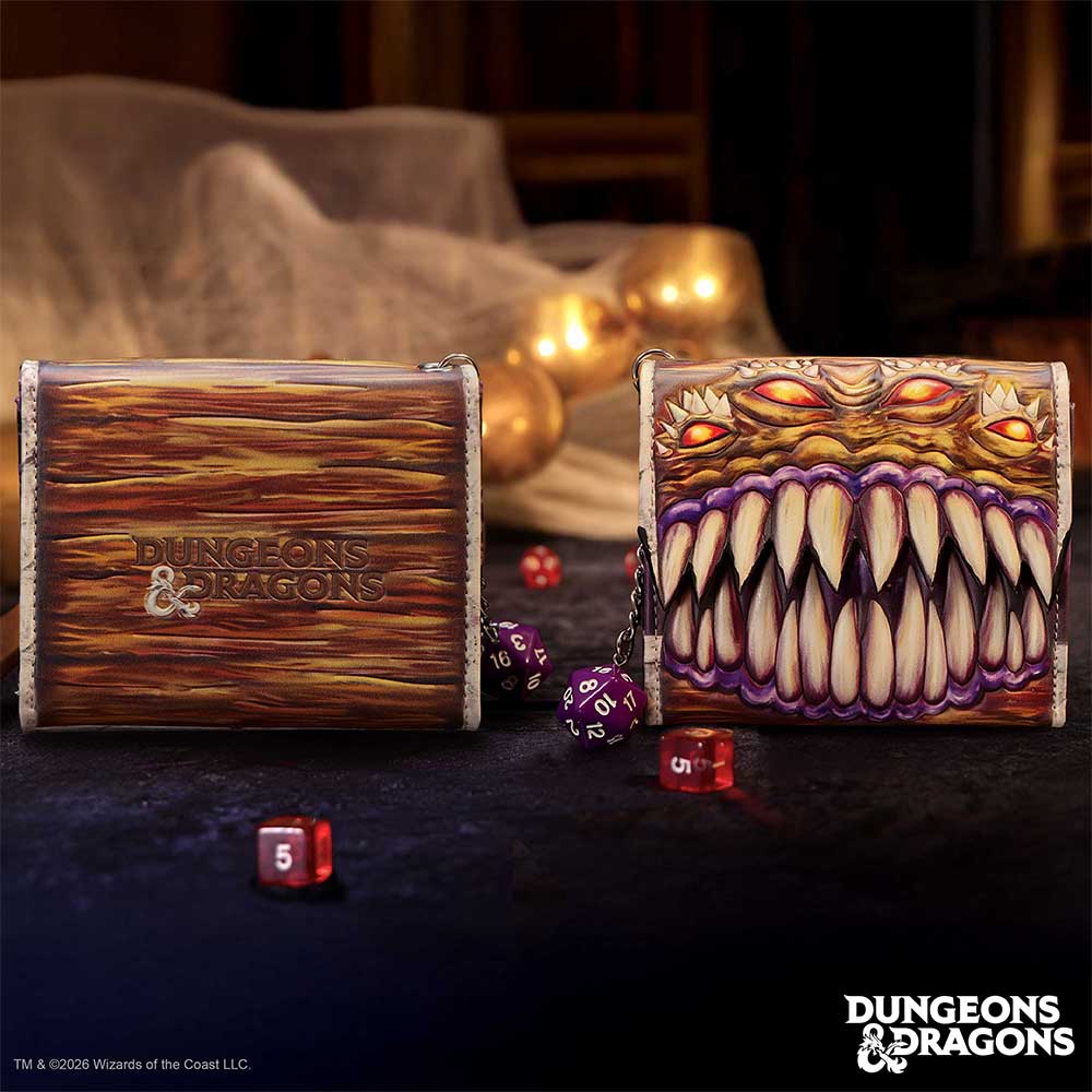 NEMESIS NOW DUNGEONS & DRAGONS MIMIC WALLET 801269160319