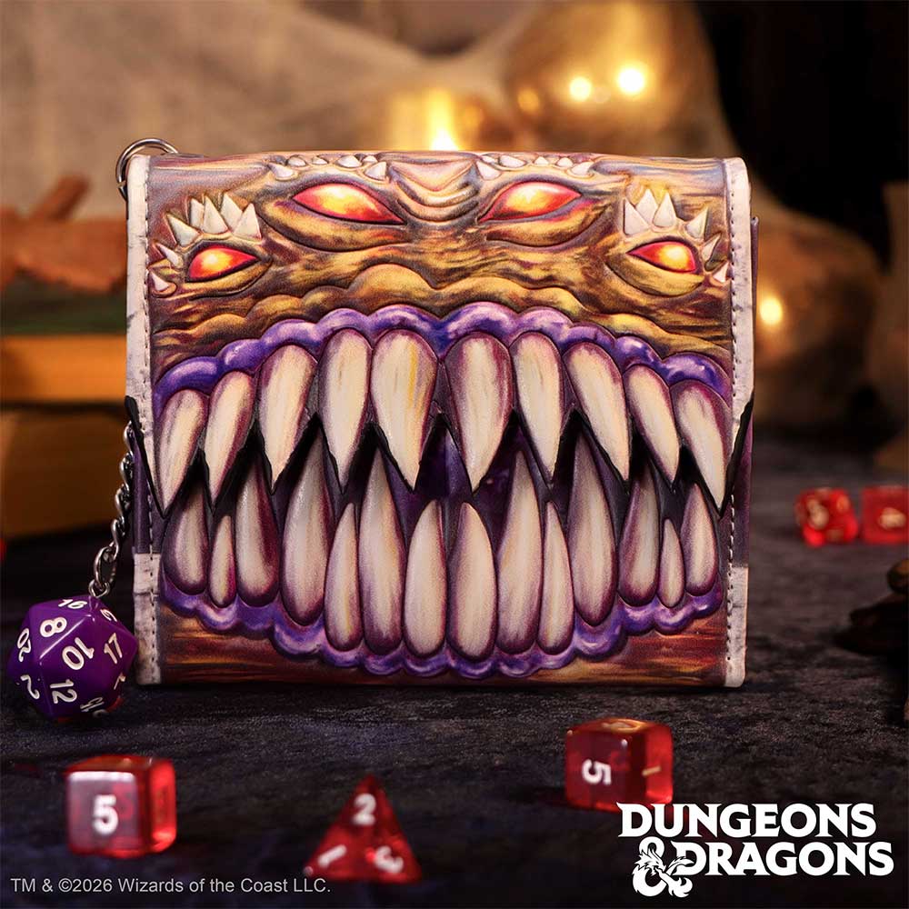 NEMESIS NOW DUNGEONS & DRAGONS MIMIC WALLET 801269160319