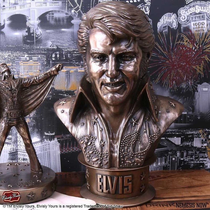 NEMESIS NOW ELVIS BUST 33CM 801269126704