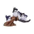 NEMESIS NOW FEATHERED BROOMSTICK 26CM 801269154318