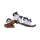 NEMESIS NOW FEATHERED BROOMSTICK 26CM 801269154318