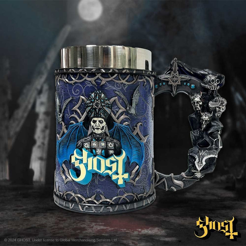 NEMESIS NOW GHOST PAPA EMERITUS EVOLUTION TANKARD 18.5CM 801269153588