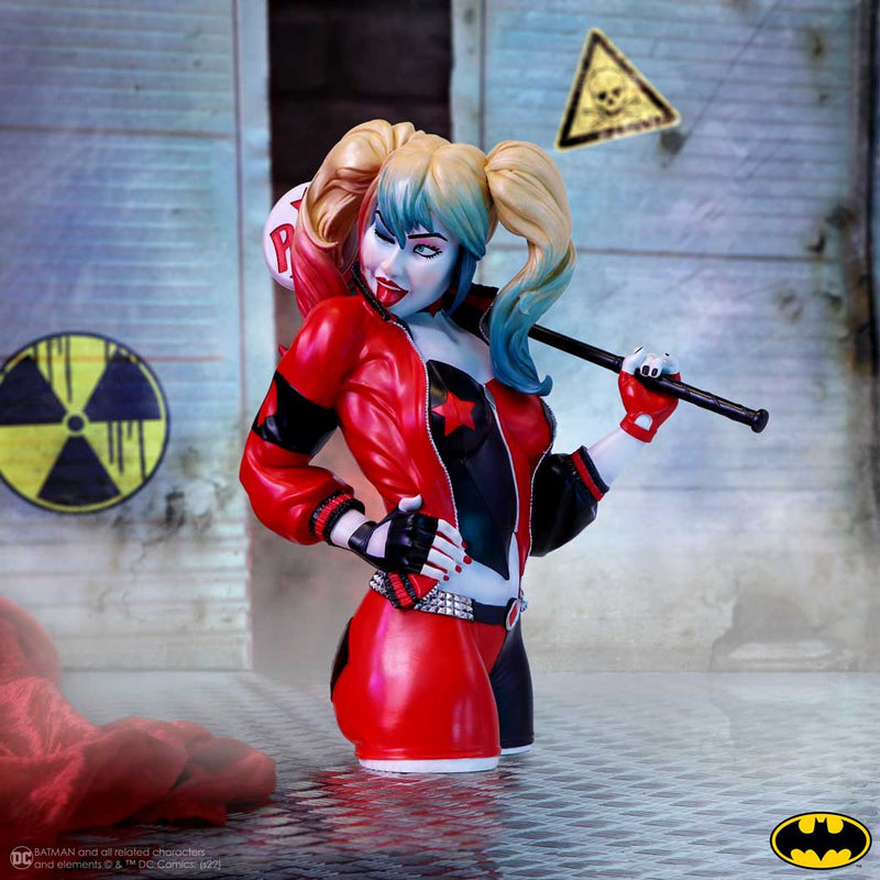 NEMESIS NOW HARLEY QUINN BUST 30CM 801269148867