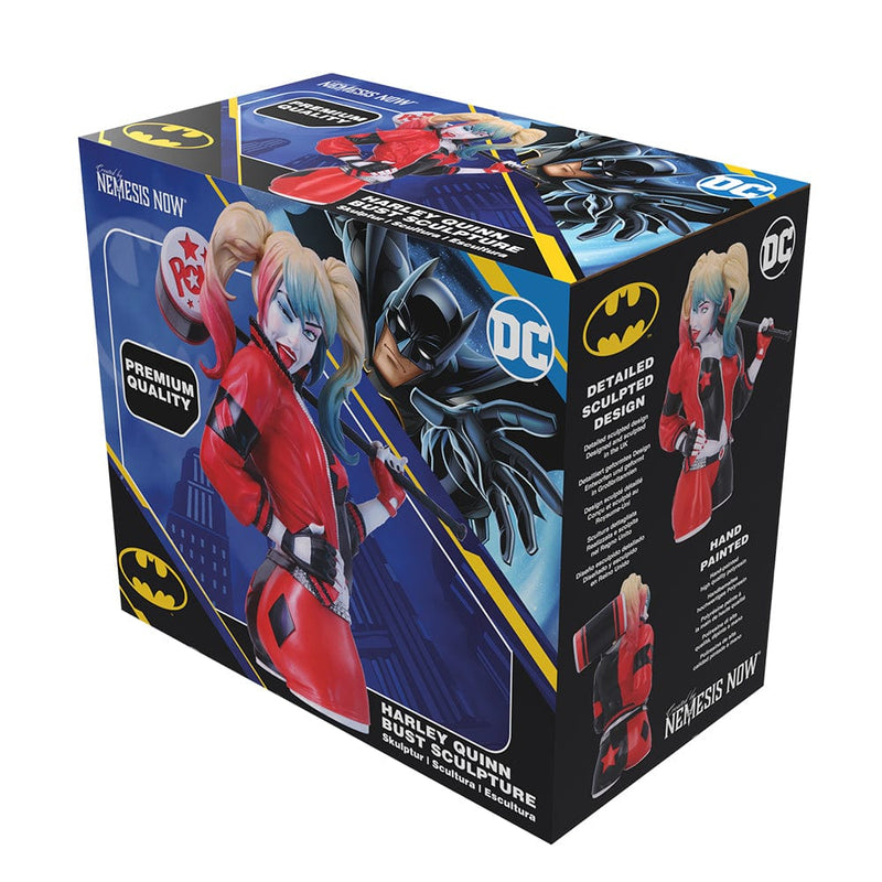 NEMESIS NOW HARLEY QUINN BUST 30CM 801269148867
