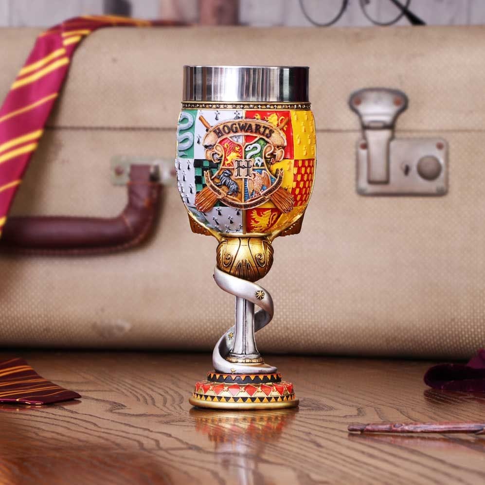 NEMESIS NOW Harry Potter golden snitch goblet 801269143282
