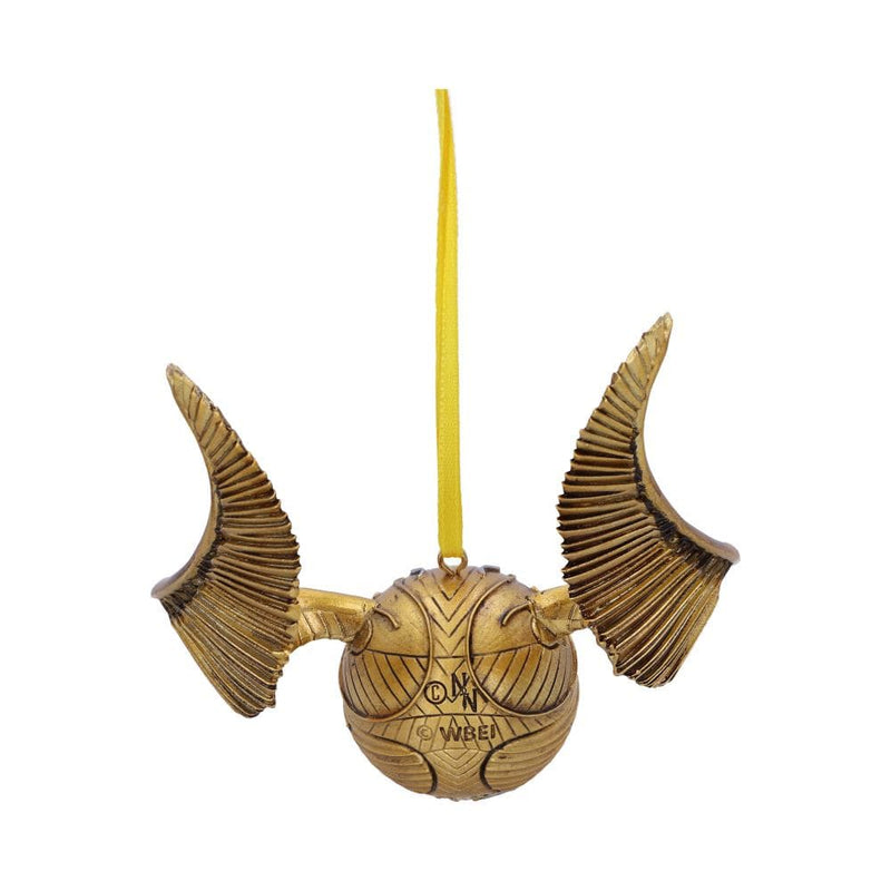 NEMESIS NOW HARRY POTTER GOLDEN SNITCH HANGING ORNAMENT 801269143961