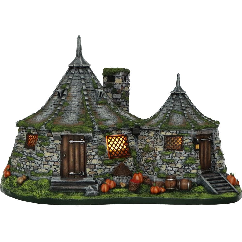 NEMESIS NOW HARRY POTTER HAGRIDS HUT LIGHT UP FIGURINE 20CM 801269158941