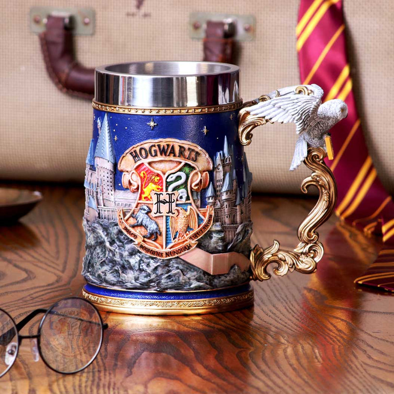 NEMESIS NOW HARRY POTTER HOGWARTS COLLECTIBLE TANKARD 15.5CM 801269145200