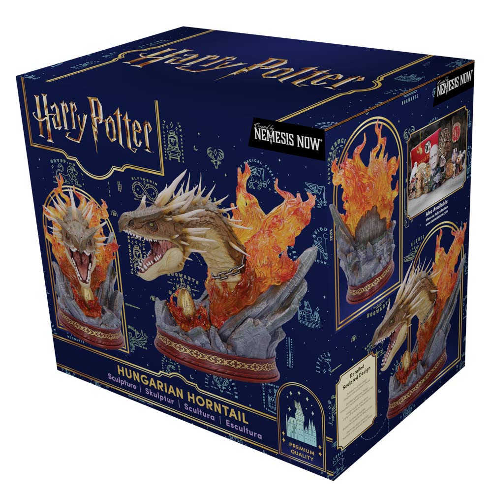 NEMESIS NOW HARRY POTTER HUNGARIAN HORNTAIL BUST 32.5CM 801269158736