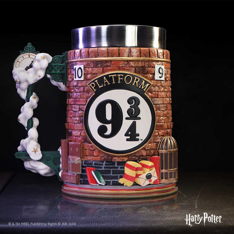 NEMESIS NOW HARRY POTTER PLATFORM 9 3/4 COLLECTIBLE TANKARD 801269156558