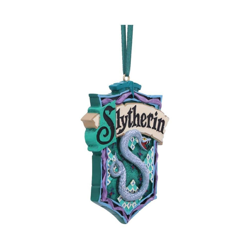 NEMESIS NOW HARRY POTTER SLYTHERIN CREST HANGING ORNAMENT 8CM 801269148027